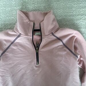 Pink Spartina Zipper Sweatshirt